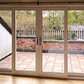 Sliding French doors